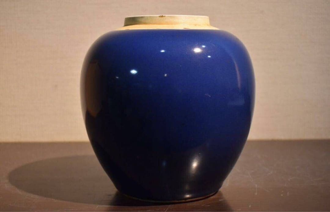 時代 瑠璃釉壷 /中国古玩 中国美術 骨董品 時代品 美術品 古美術品