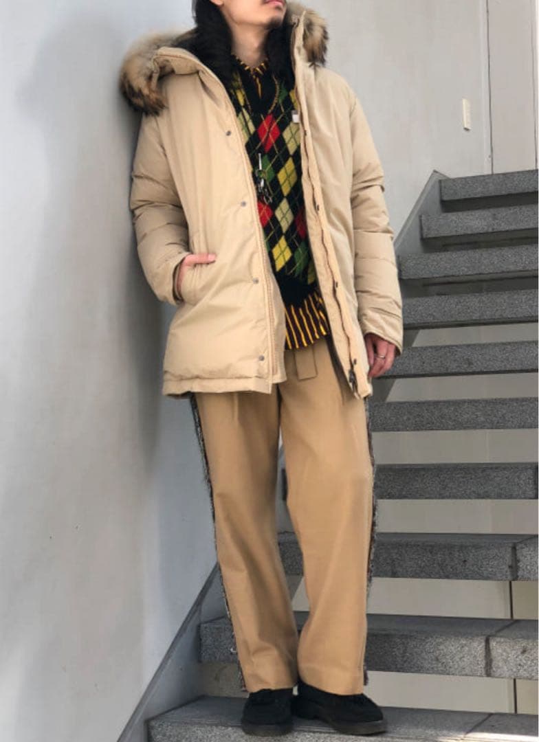 【極美品】Beams別注 PYRENEX ANNECY マットベージュ　XL