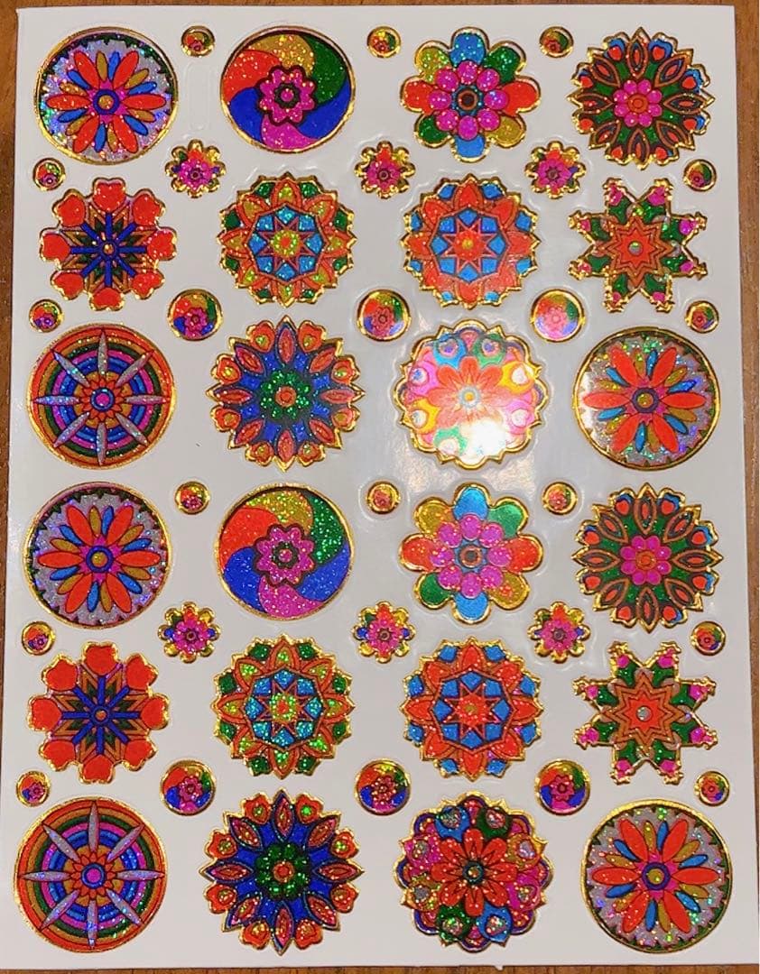 キラキラシール★早い者勝ちレトロレア車ヒスミニデッドベアレコードラブピース