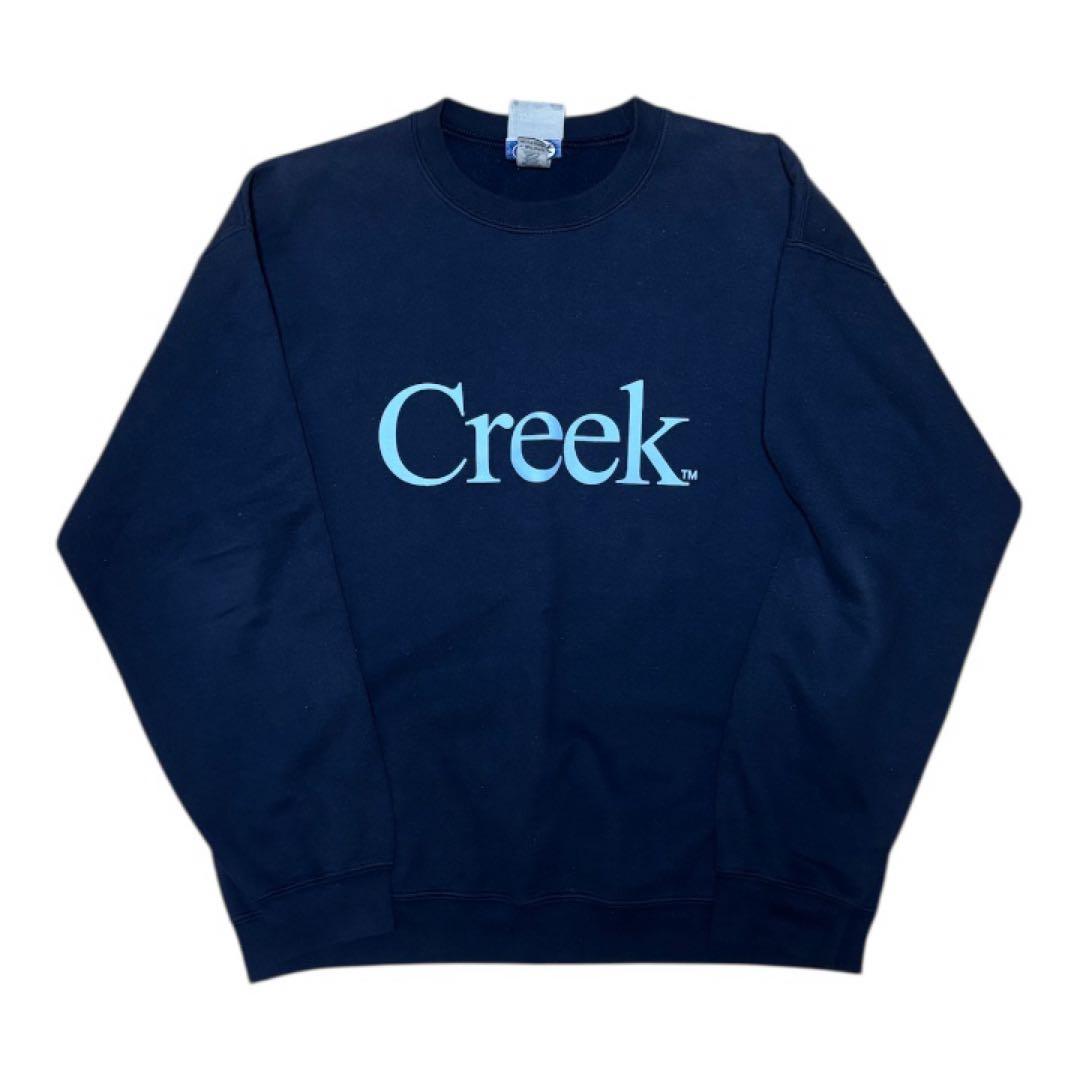 Creek クルーネックトレーナー ネイビー