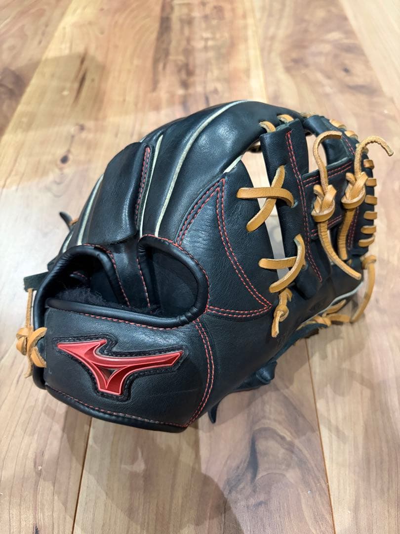 ミズノMIZUNO 少年軟式用 グローブ ブラック サイズS ウィルドライブ