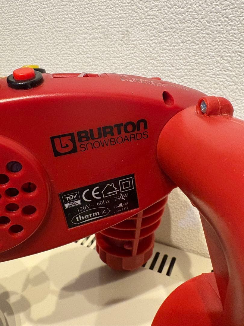 BURTON スノーボード ブーツ乾燥機 レッド