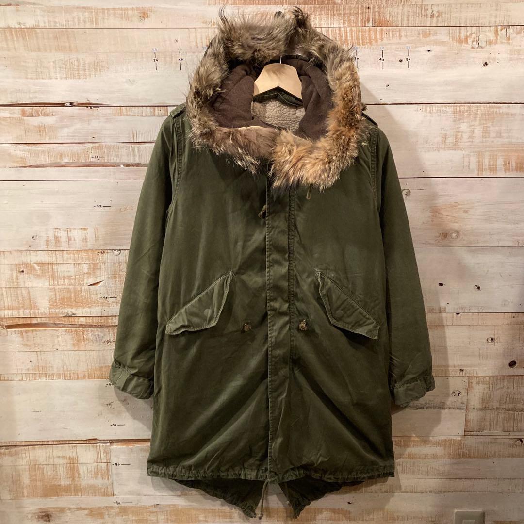 green M-51 コヨーテファー フィッシュテール モッズコート HYKE