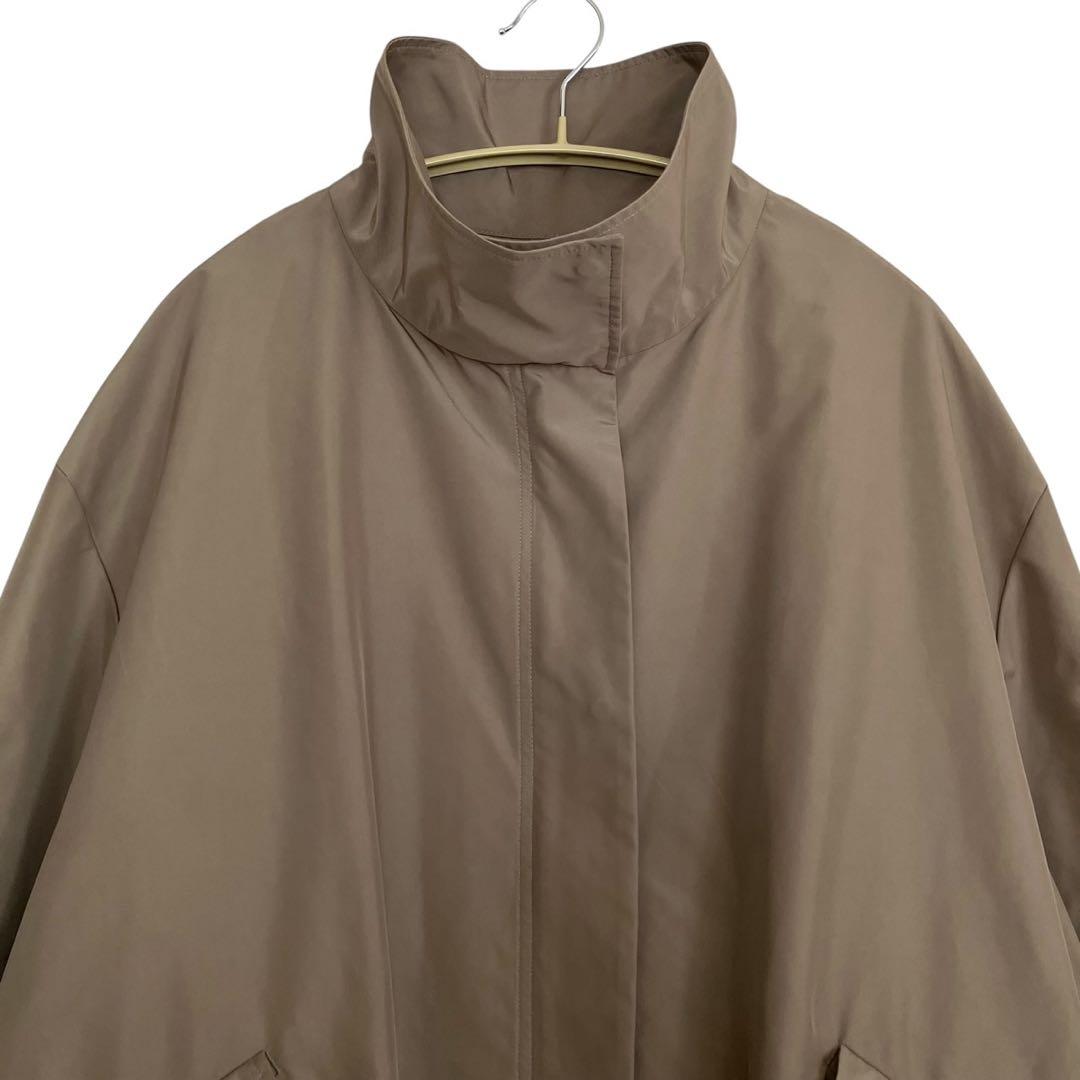 新品タグ付き✨サロンアダム エ ロペ ミリタリースタンドカラーコート ブラウン
