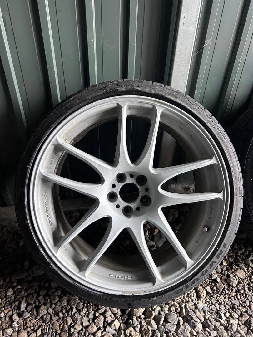 ワークエモーション極　19インチ8.5j＋42 pcd100-5