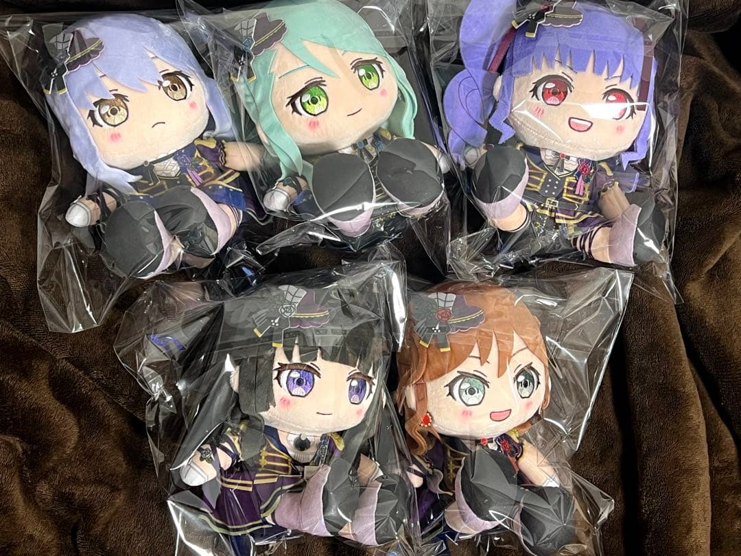 バンドリ Roselia ロゼリア グッスマ ぬいぐるみ 全5種セット