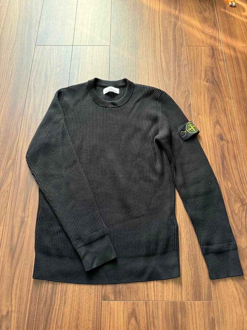 上杉柊平着用 STONE  ブラック セーター M