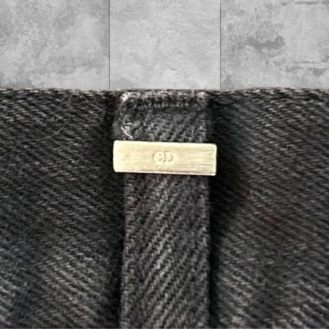 ディオールオム スリムストレート ブラックウォッシュ デニム 29インチ