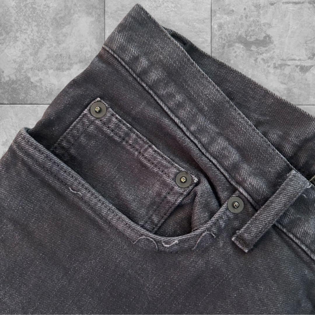 ディオールオム スリムストレート ブラックウォッシュ デニム 29インチ