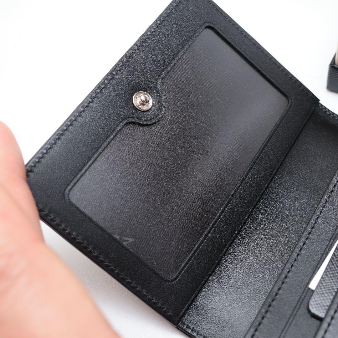 未使用 モンブラン MONTBLANC ブラックレザー 名刺入れ カードケース