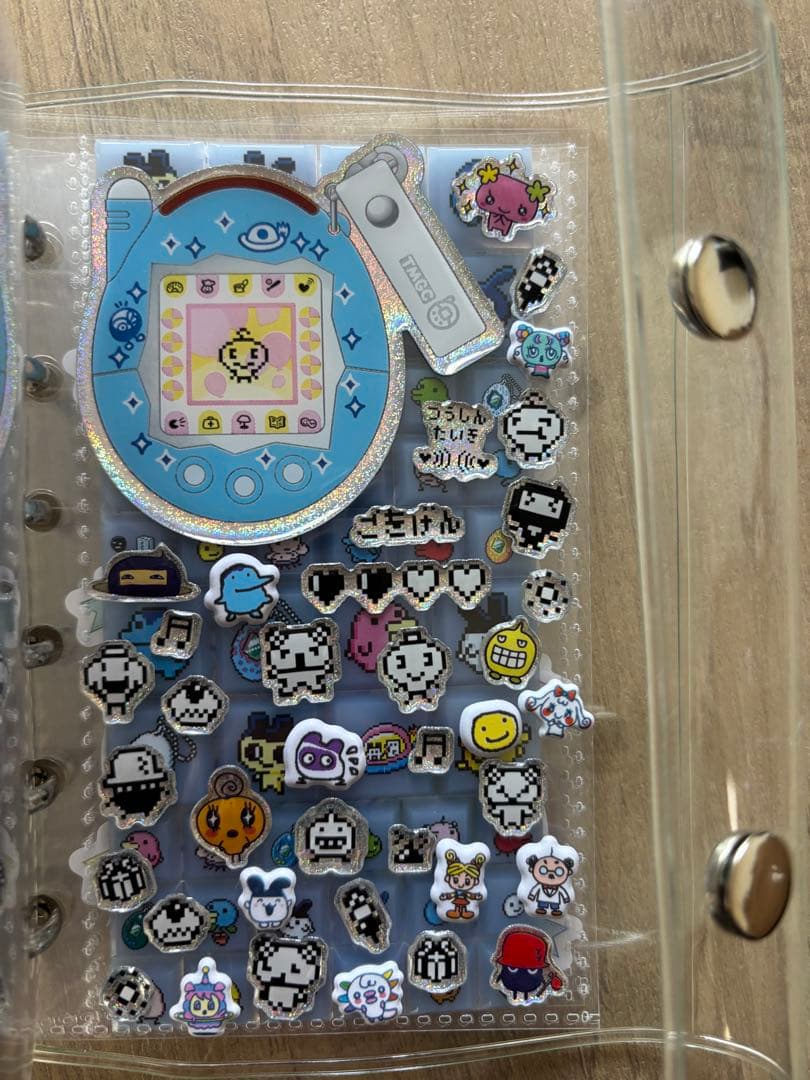 シール帳　完成品　たまごっち　ボンボンドロップシール