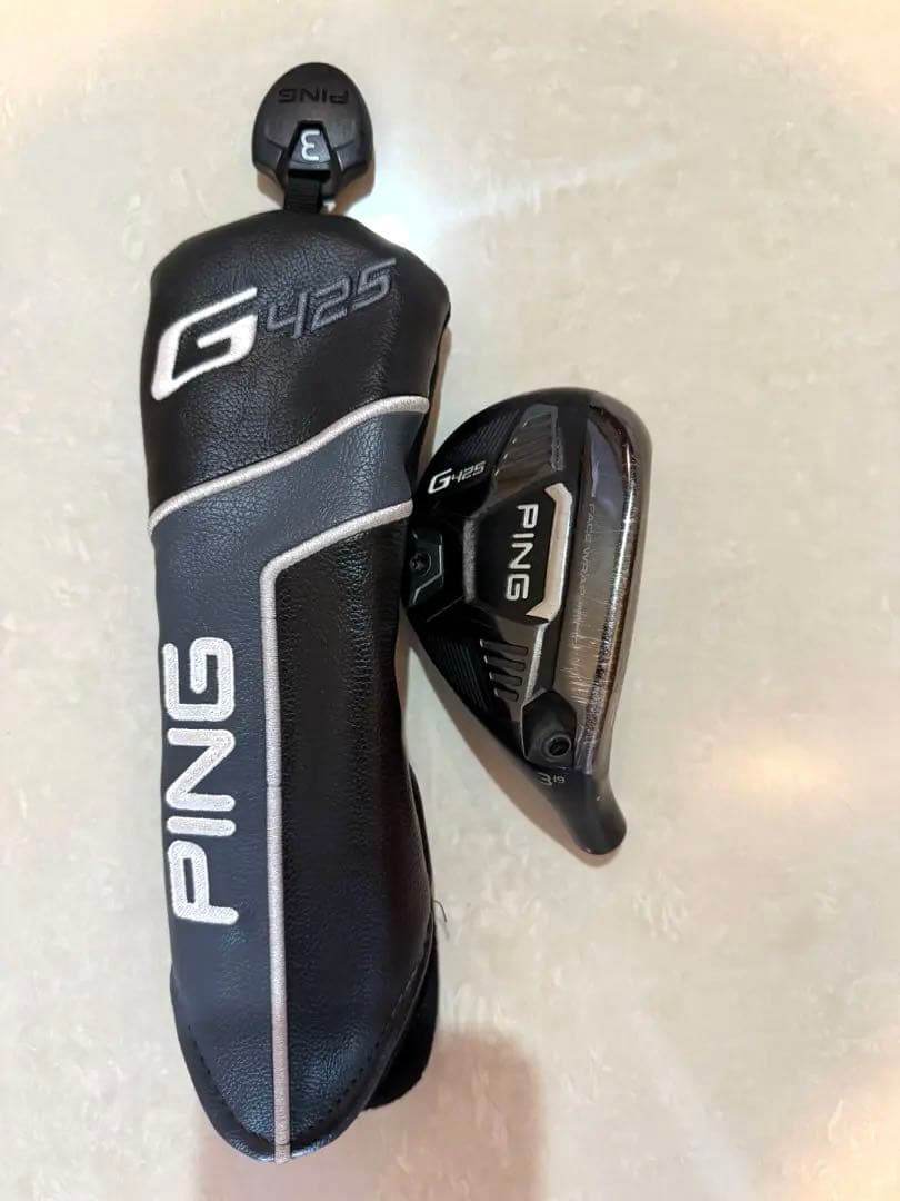 PING G425ユーティリティ 3番 19度 ヘッド　ヘッドカバー付き