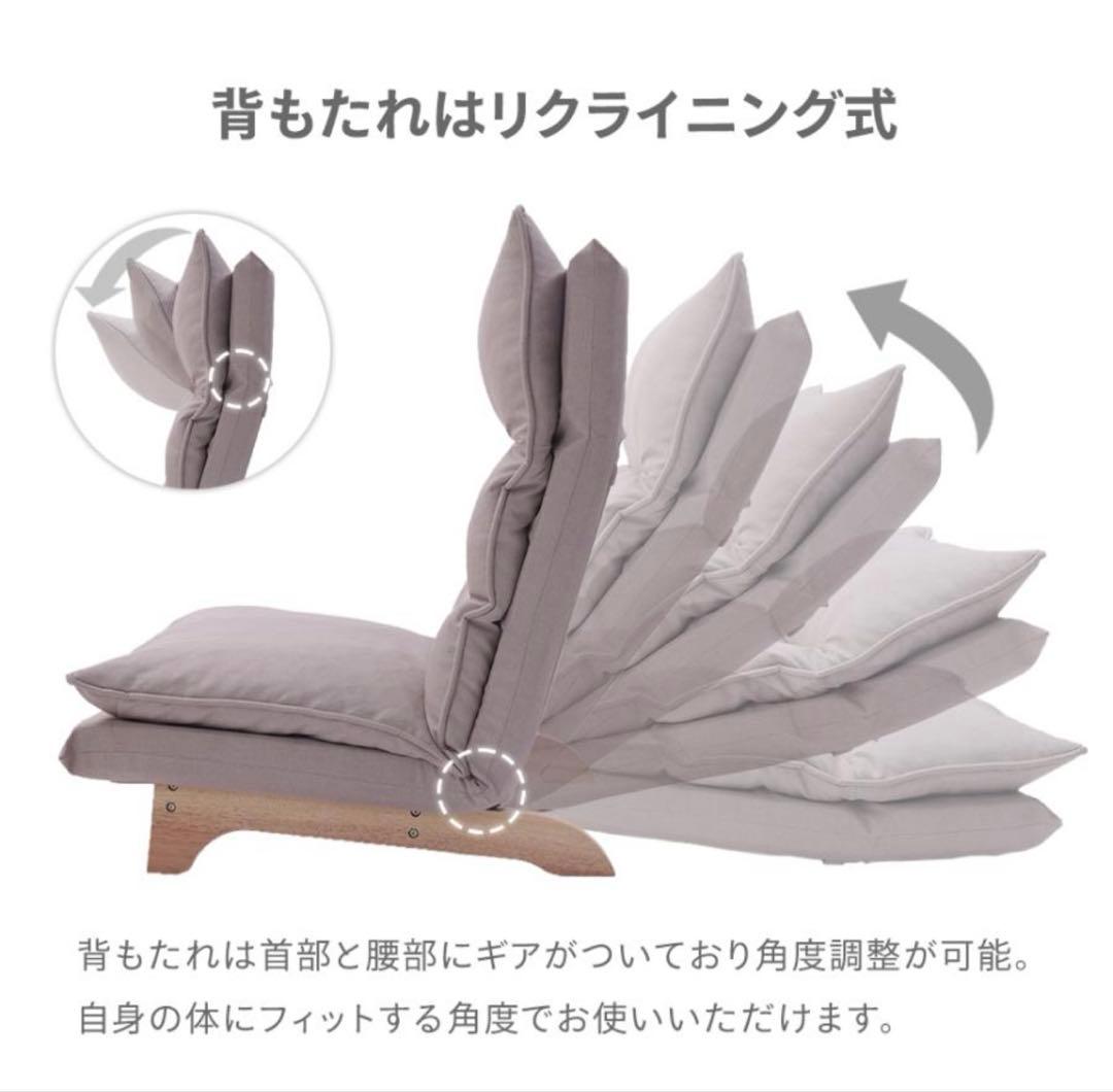 ソファー 一人掛け ソファ ローソファー　インディゴブルー