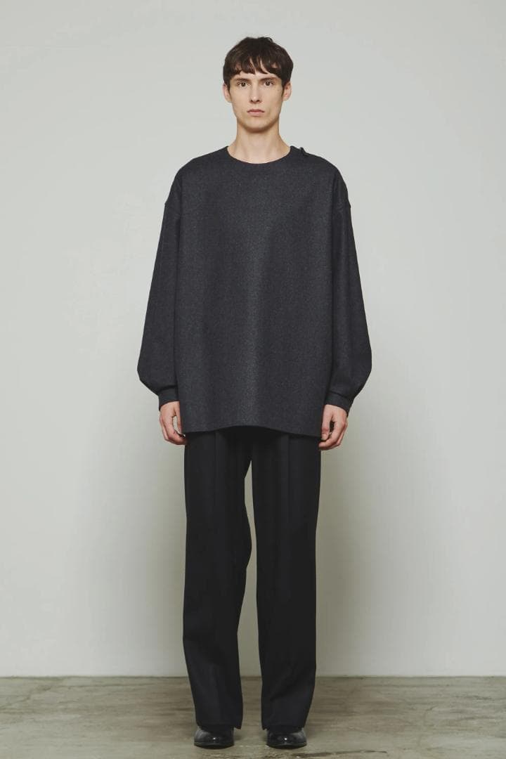 【美品/完売品】RERACS 24AW フランネル プルオーバーシャツ 46