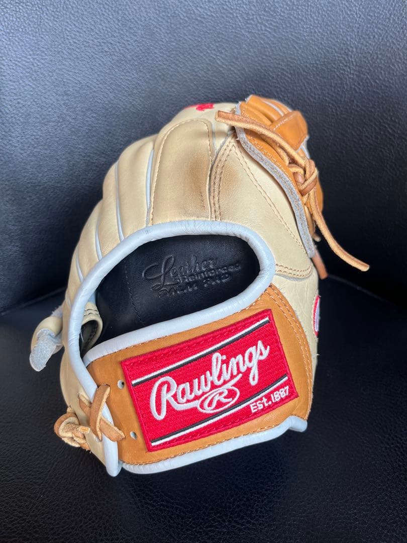 【美品】RAWLINGS ローリングス　グローブ　オールラウンド用　右利き　野球
