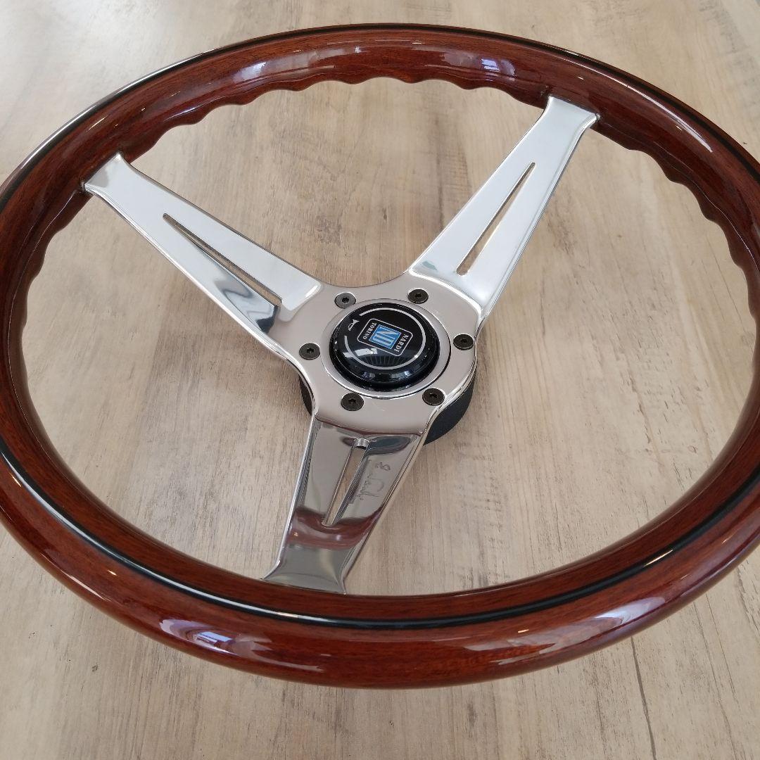 NARDI☆ナルディクラシックウッド&ポリッシュスポークディープコーン/N770