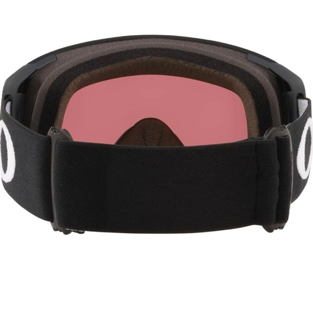 オークリー スノーボードゴーグル　フライトトラッカー 赤 ミラー レンズ