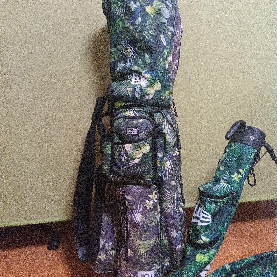 New Era ニューエラ　キャディバッグ ボタニカル　クラブスタンド２点セット