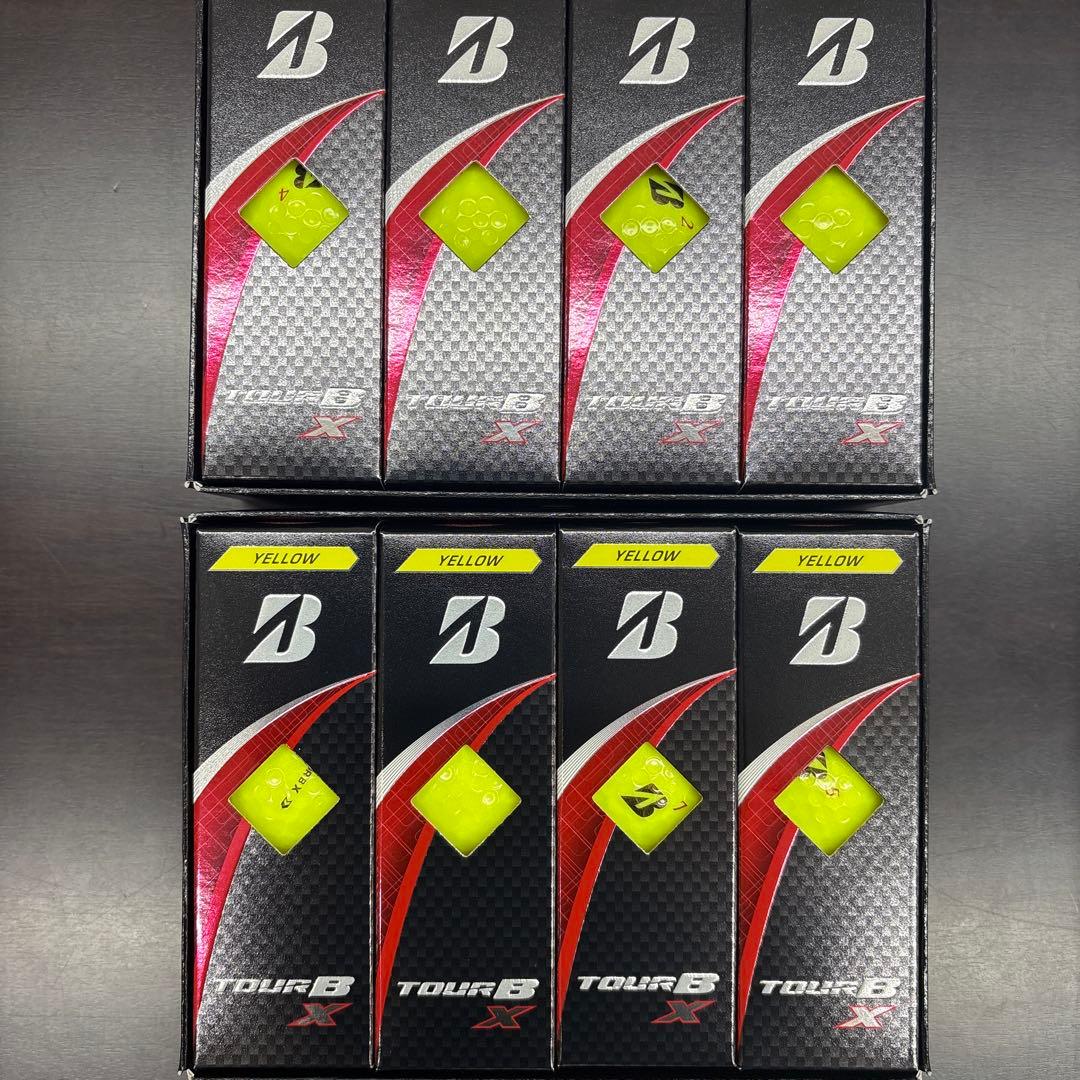 ブリヂストン TOUR B X ゴルフボール イエロー　2ダース