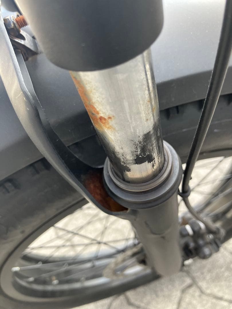 ジャンク品 折りたたみ電動アシスト自転車 FAT-01 20インチ 極太タイヤ