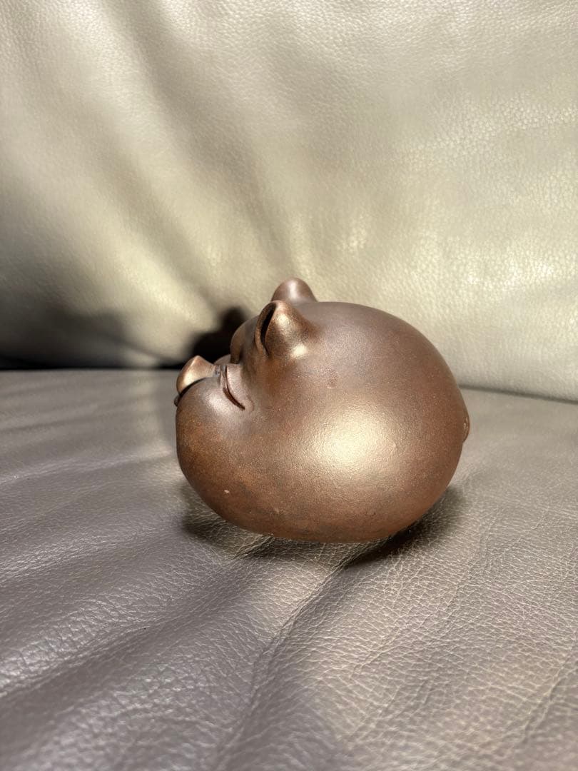 ブタ豚　置物　鈴