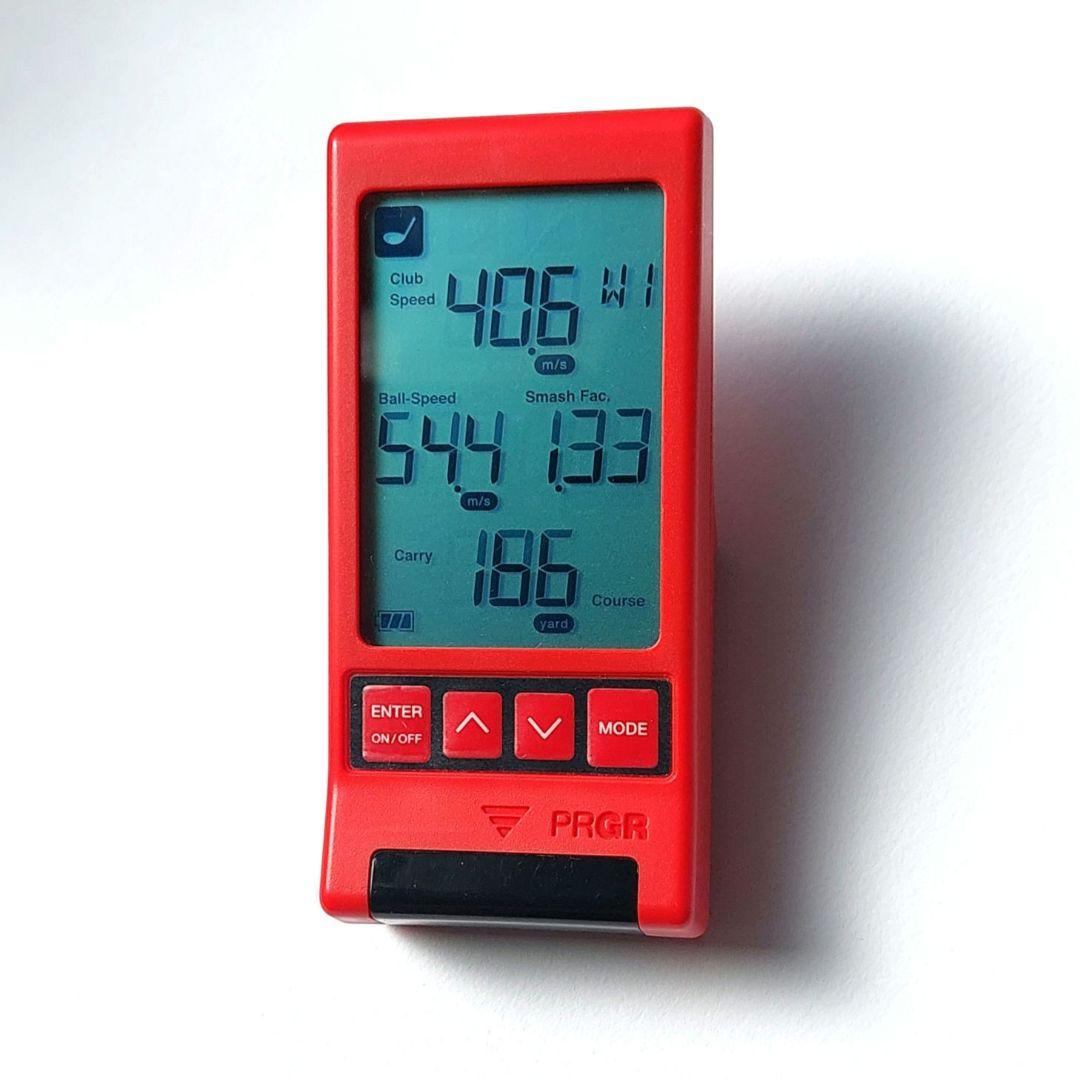 【PRGR】RED EYES POCKET HS-130 マルチスピードテスター