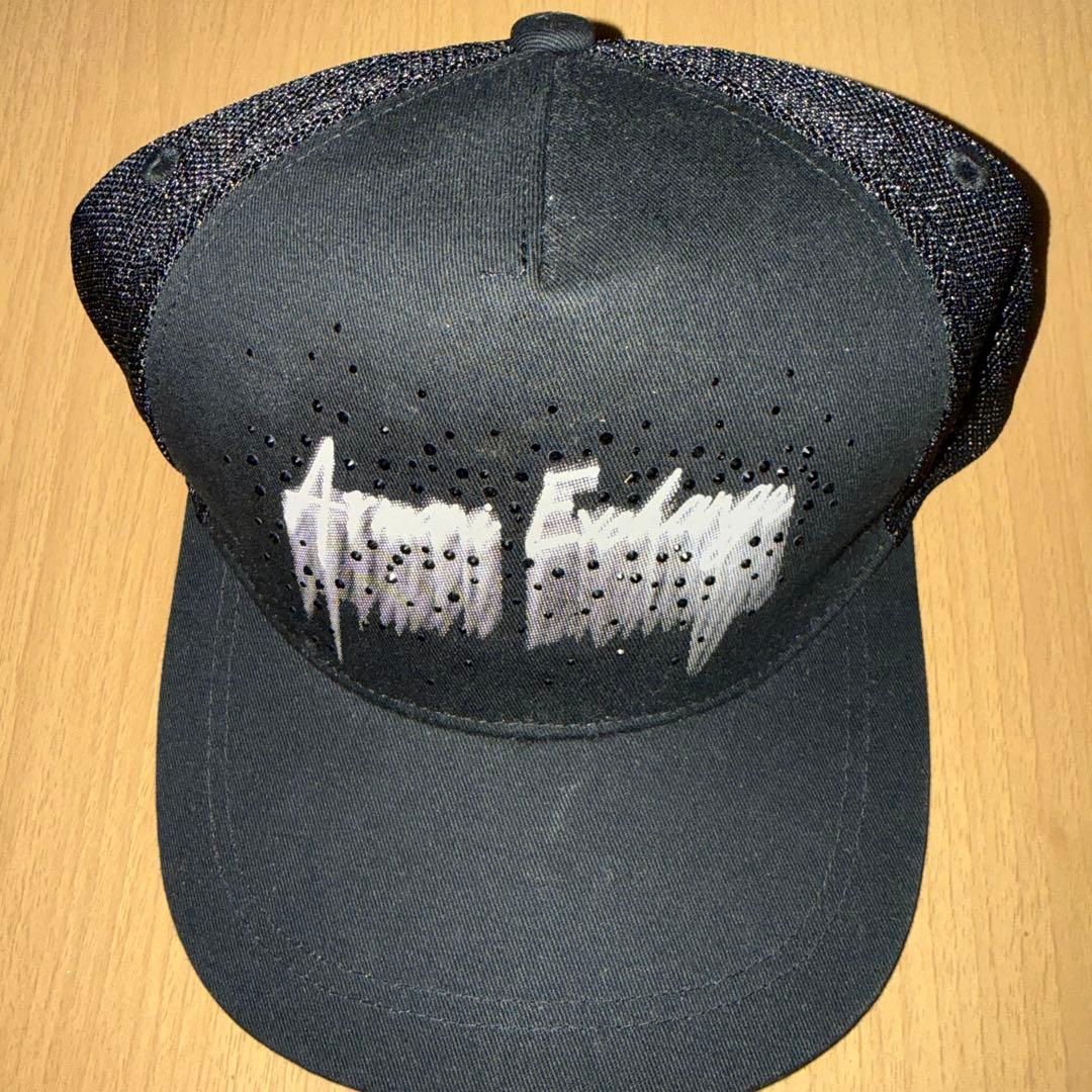 アルマーニ　メッシュキャップ