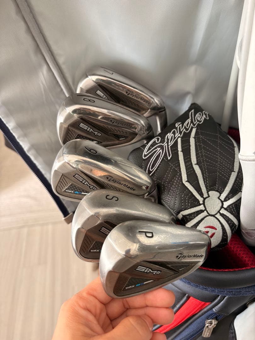 ✳︎美品✳︎Taylormade SIM2 MAX レディース 8本セット✳︎
