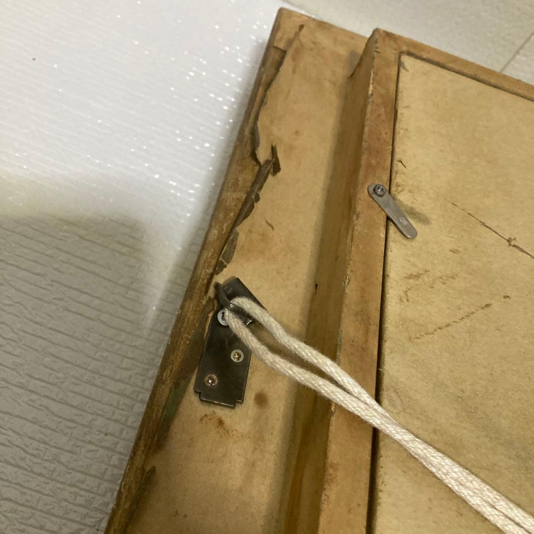 風景画 Y. Asakura 金色フレーム、着払いでお願いします。