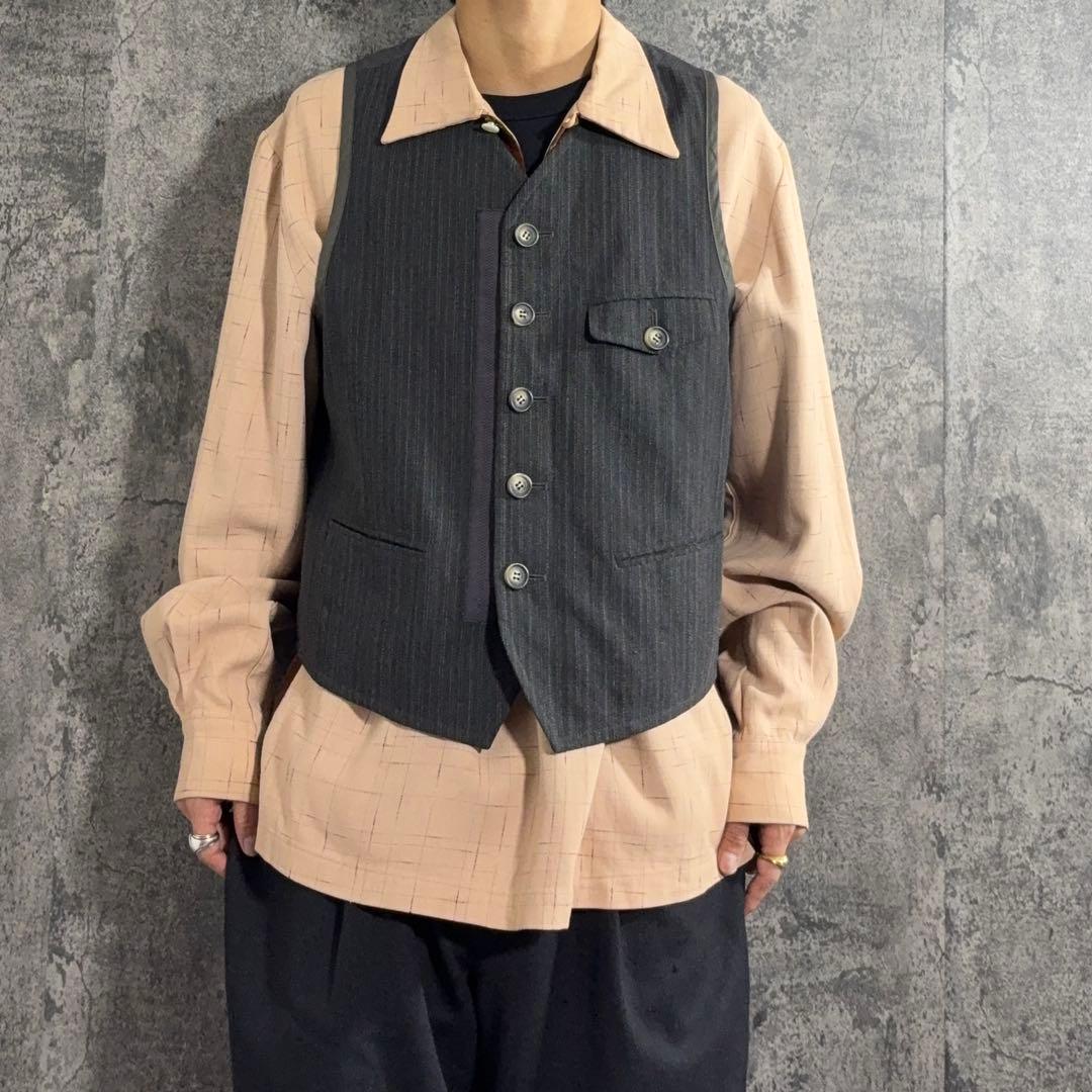 00s ドリスヴァンノッテン ストライプベスト archive 48