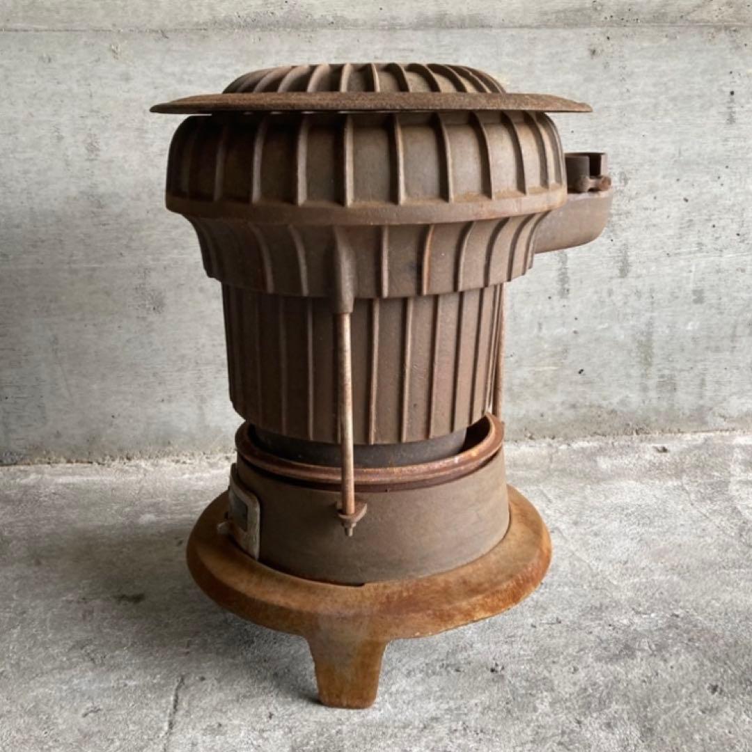 CENTER 薪ストーブ ダルマ 鋳物 鉄製 シャビー レトロ ヴィンテージ