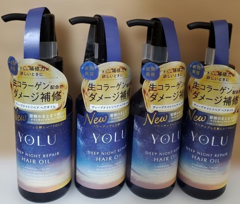 ディープナイトリペア　シャンプー　トリートメント　ヘアオイル　ヘアマスク　ヨル