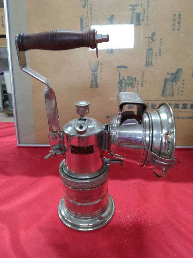 磯村産業 カンテラ 瓦斯提燈 ＆カタログ アンティーク 骨董品 ☆超レア品☆