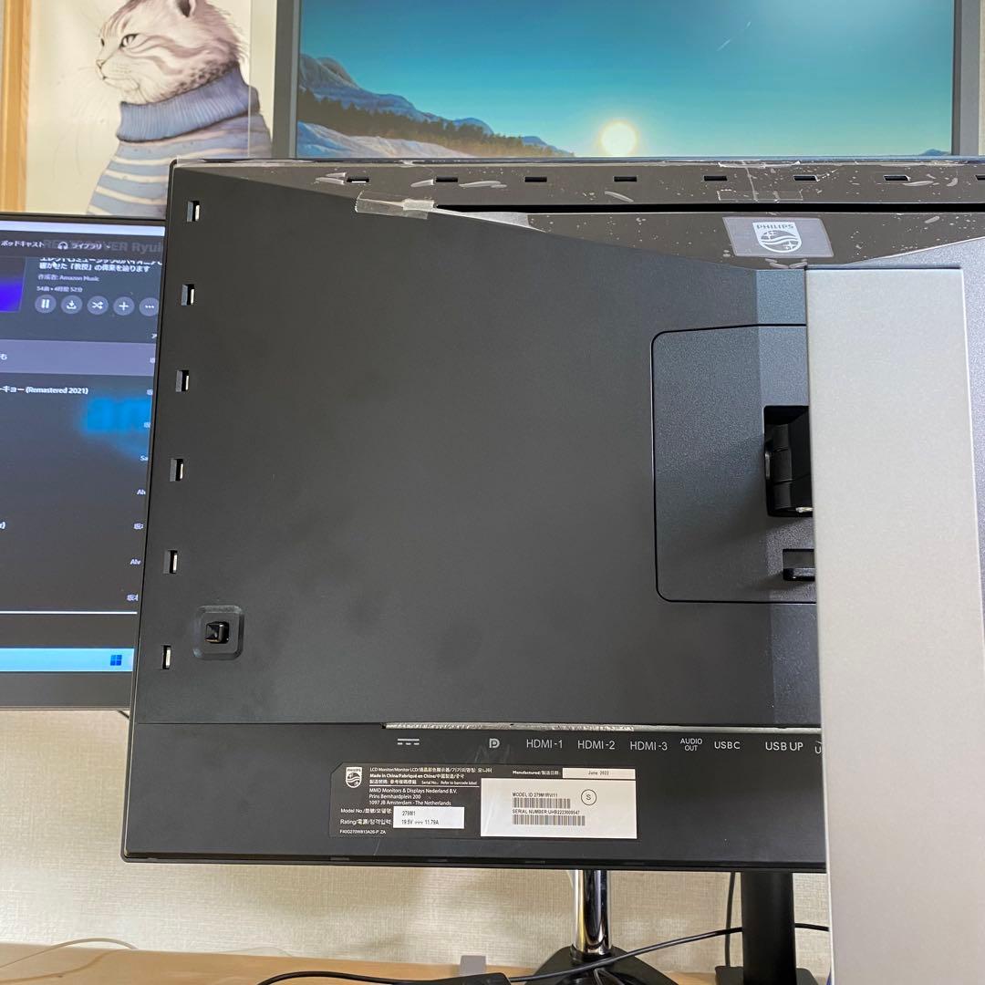 PHILIPS 279M1RV/11 27インチ 4K 144Hz 2022年製