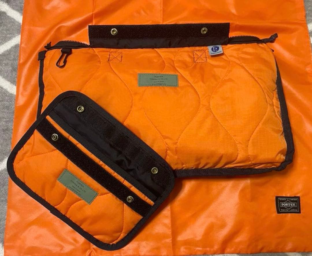 【未使用級】PORTER ポーター フォース ウエストバッグ ブラック