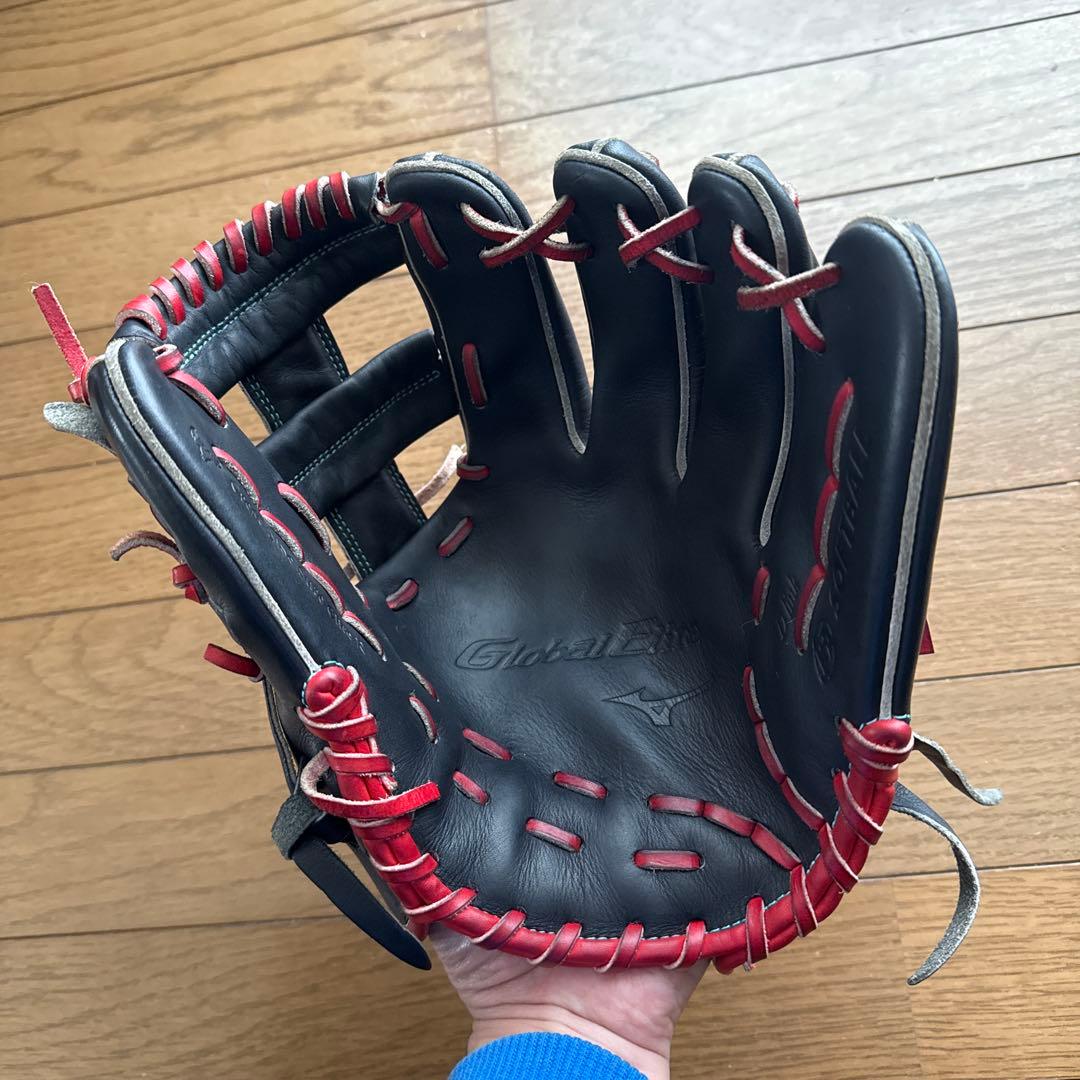 ミズノグロエリ　ダイバーシティーブルー　軟式グローブ ソフトボール