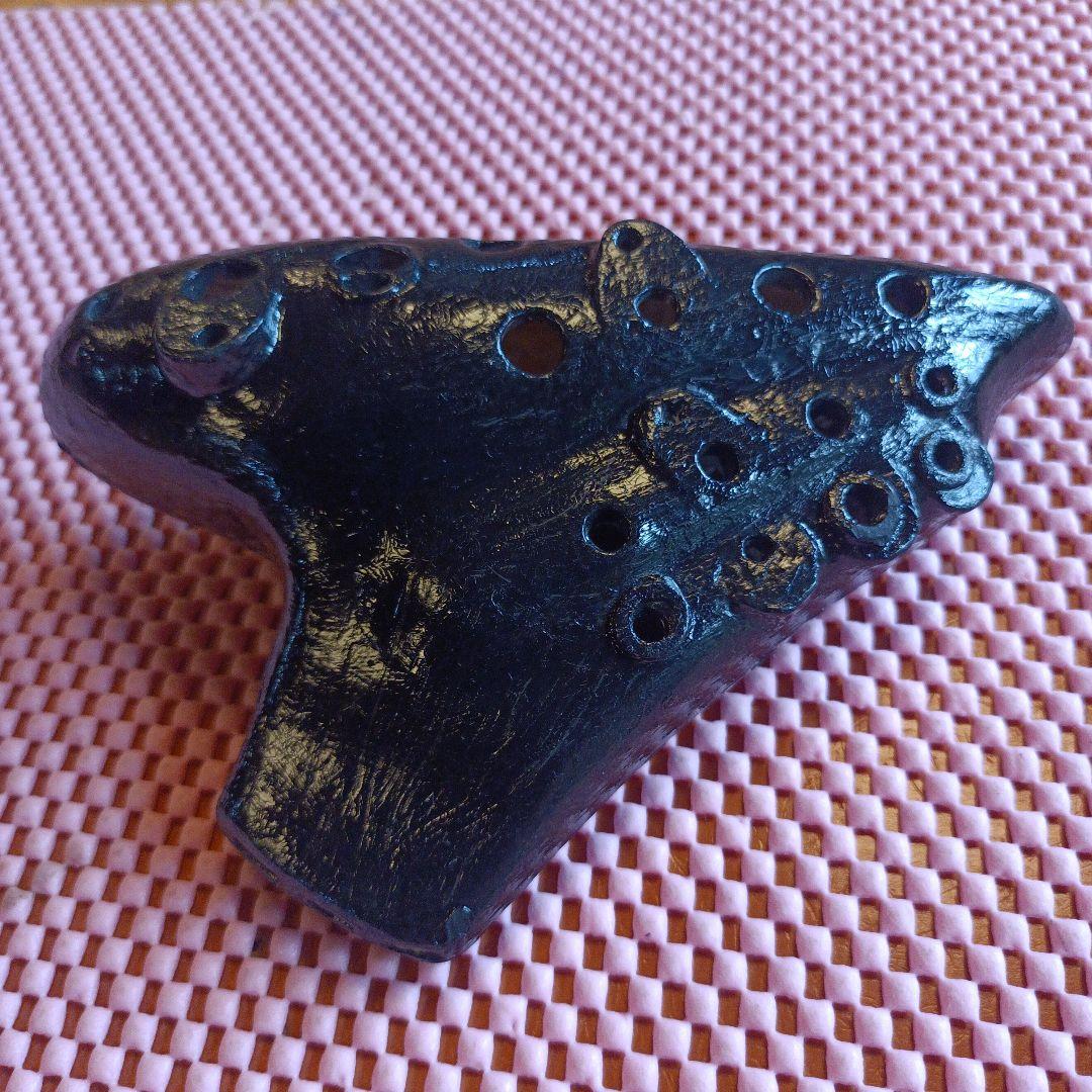 トリプルオカリナ 黒 C管 軽量 メーカー詳細不明 イカロス？ タイムセール３H