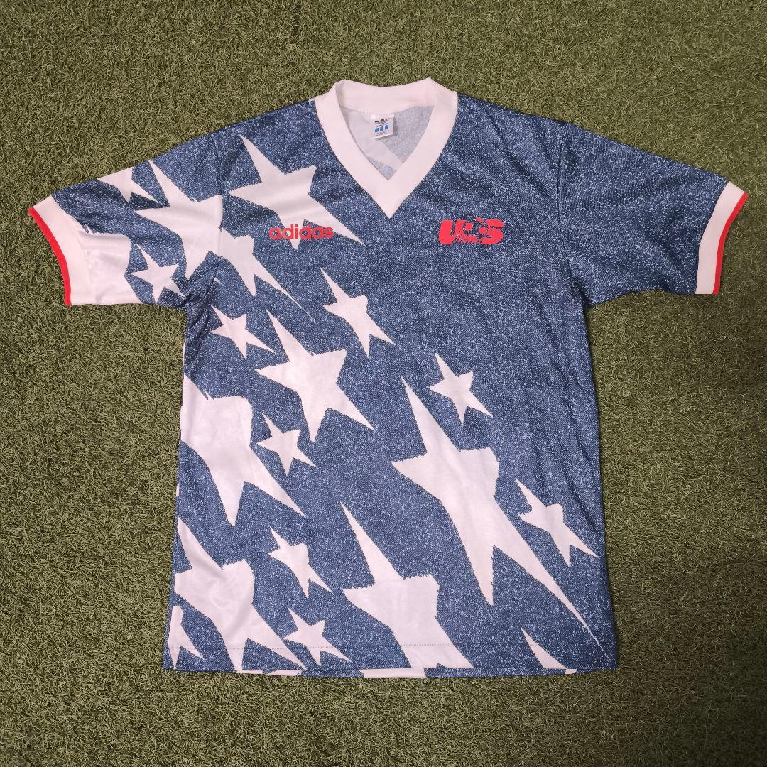 激レア 1994 ワールドカップ アメリカ代表 アウェイ サッカーユニフォーム