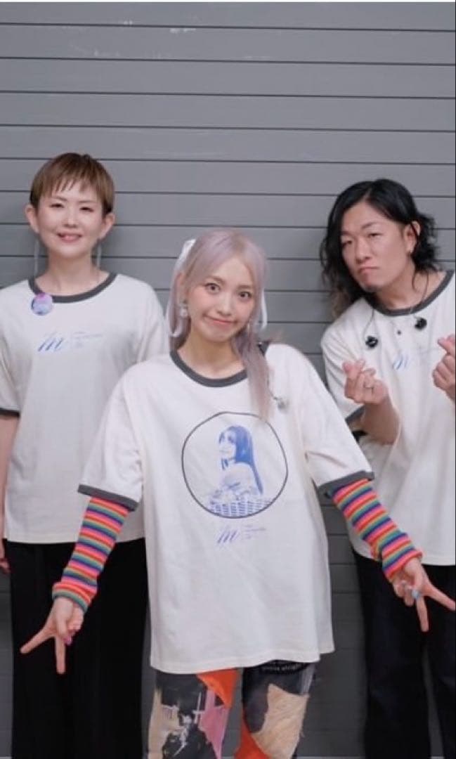 ◯限定　Miwa リンガーTシャツ　yaneura Ver Lサイズ