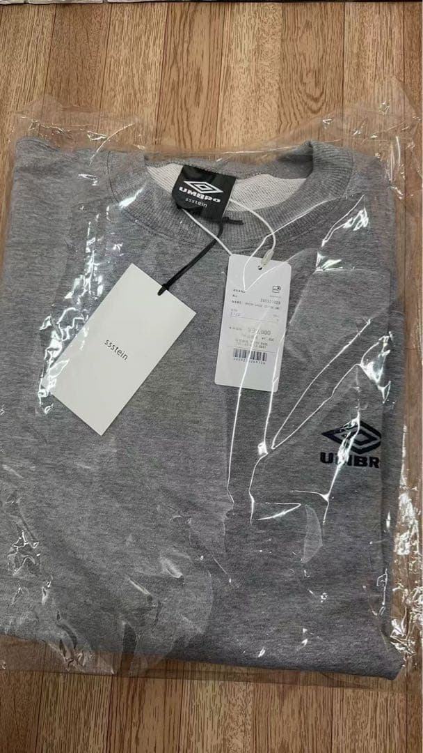 トップス ssstein RHIGH GAUGE COTTON SWEAT LS