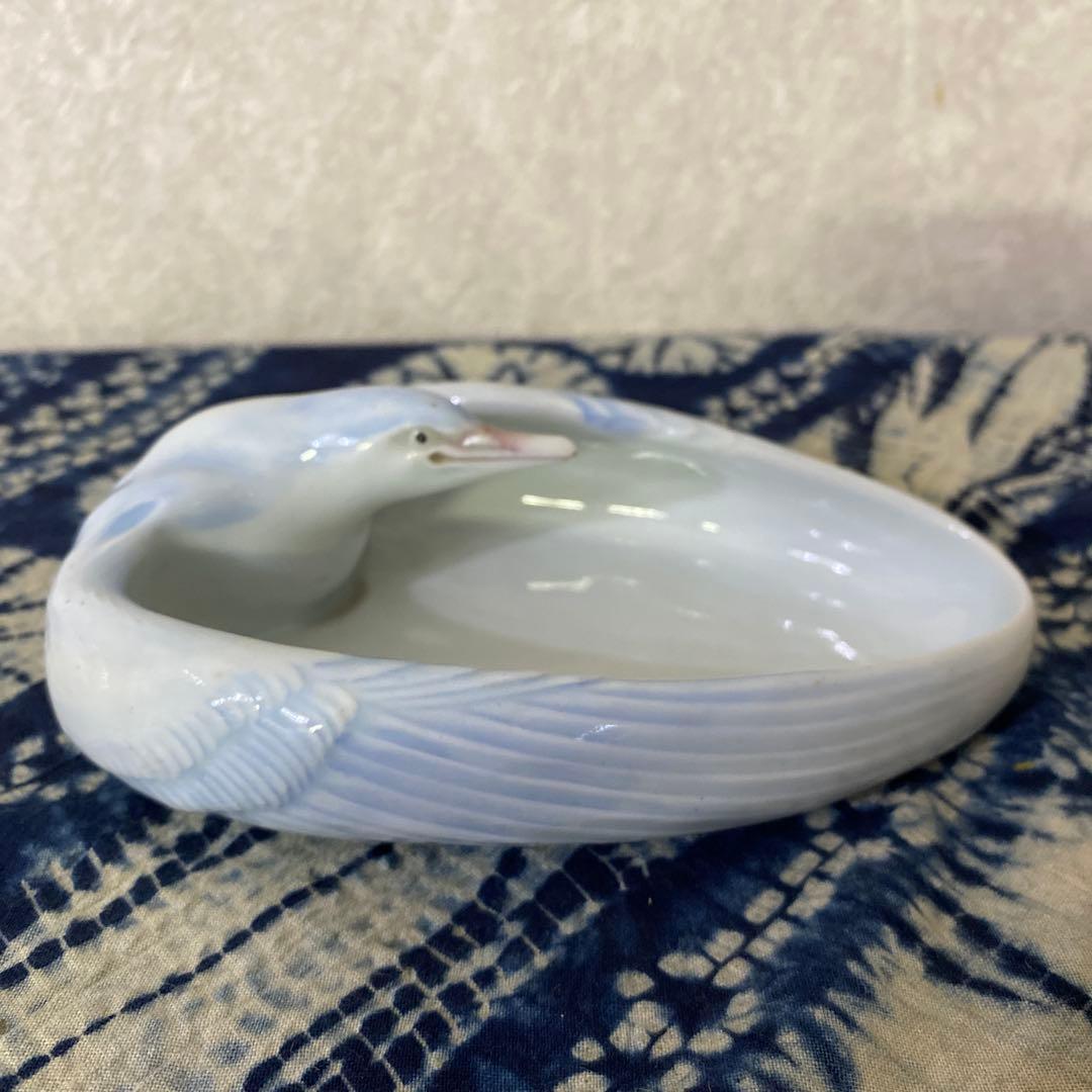 真葛香山　鳥　置物