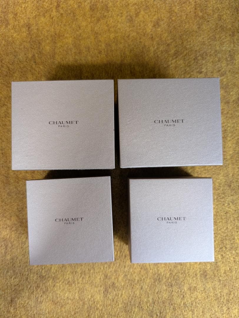 まとめ売り　ショーメ　CHAUMET　空箱　箱　ボックス　リング　ネックレス