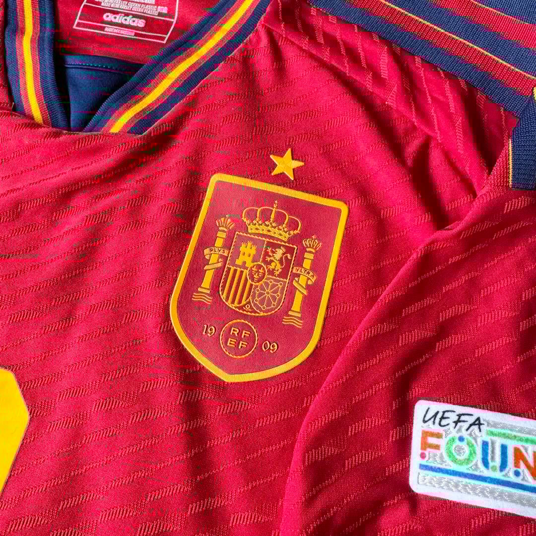 【オーセンティック・NLパッチ付き】ガビ ＃９ スペイン代表 ２２／２３（H）