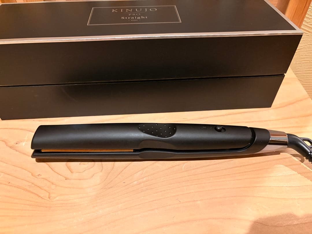 絹女 KINUJO 絹女プロ ストレートアイロン／美品／正規品