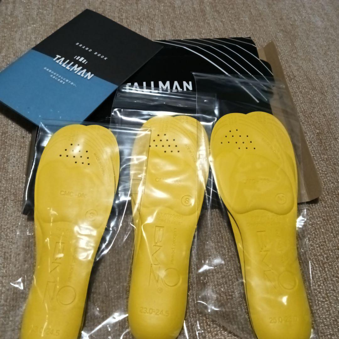 TALLMAN 黒イエローインソール Mサイズ