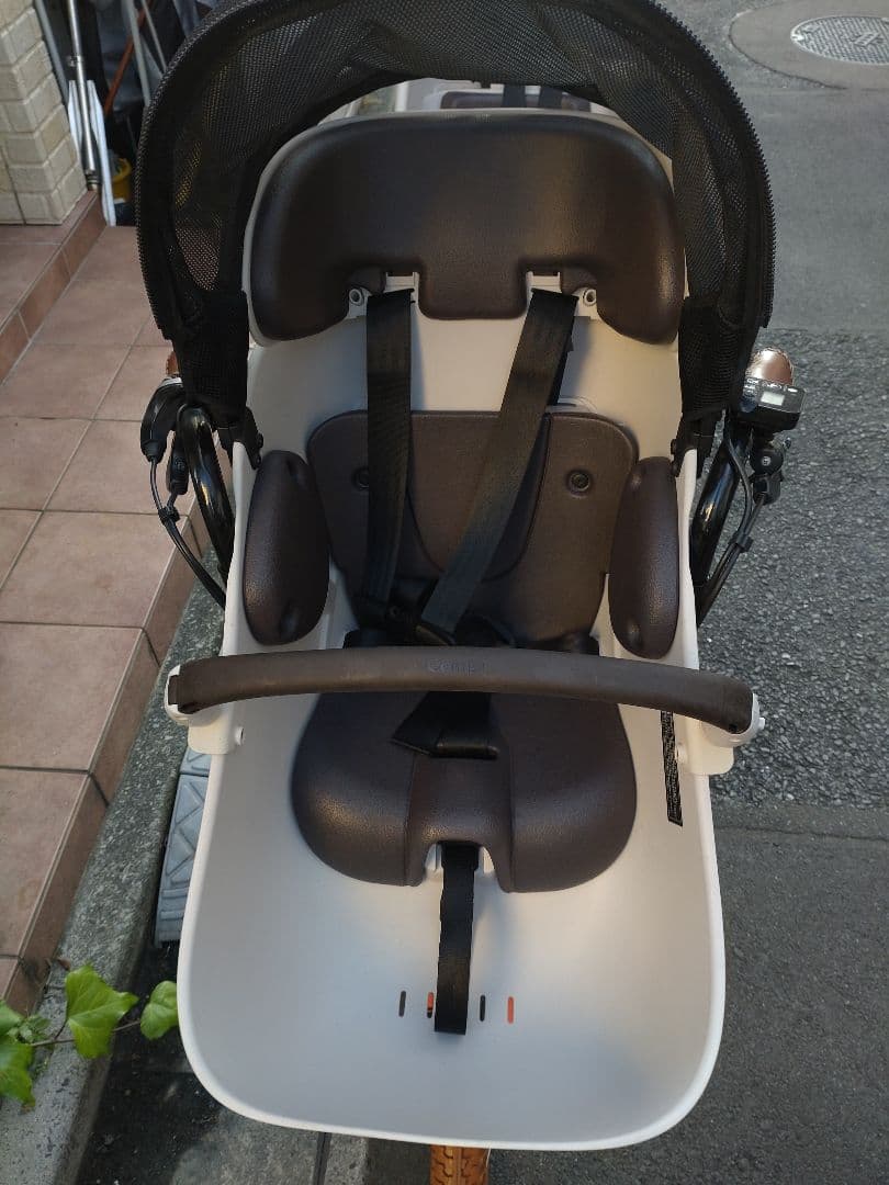 配送可★直接引渡可【２０１９年製ギュット】電動アシスト自転車★３人乗子供乗