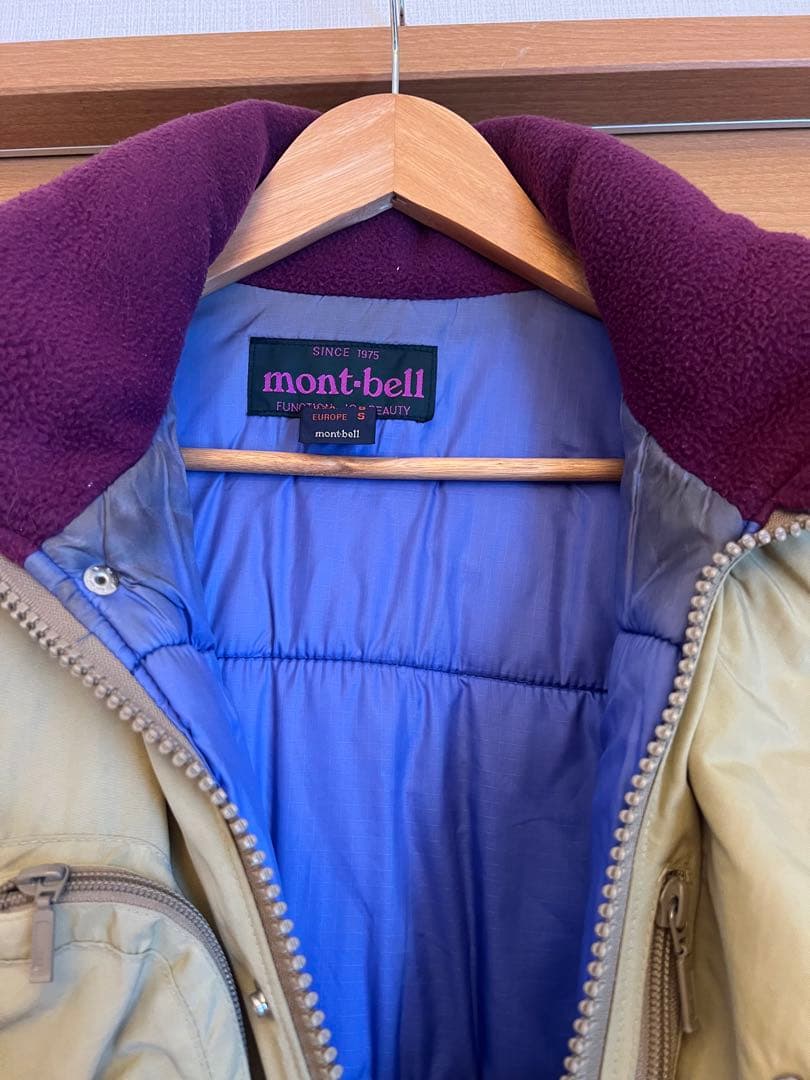mont-bell フィッシングジャケット　90s 紫タグ