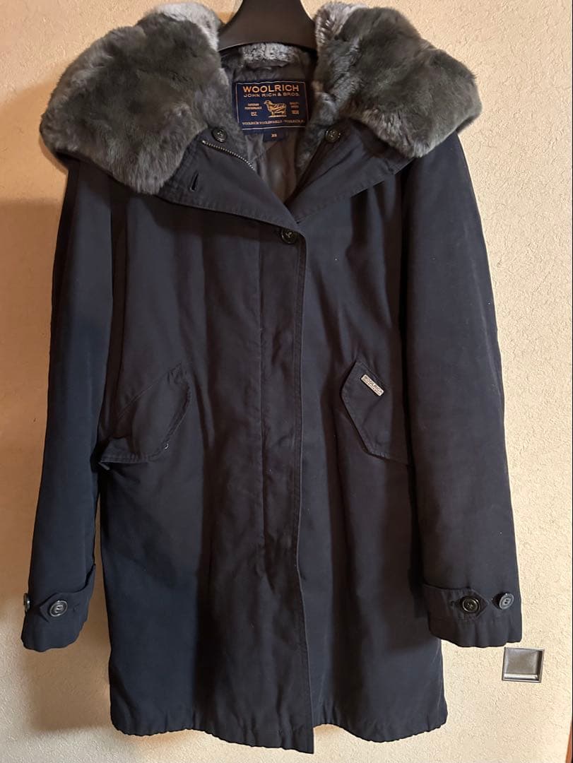 ウールリッチ　フード付きコート　フード、ライナー取り外し可