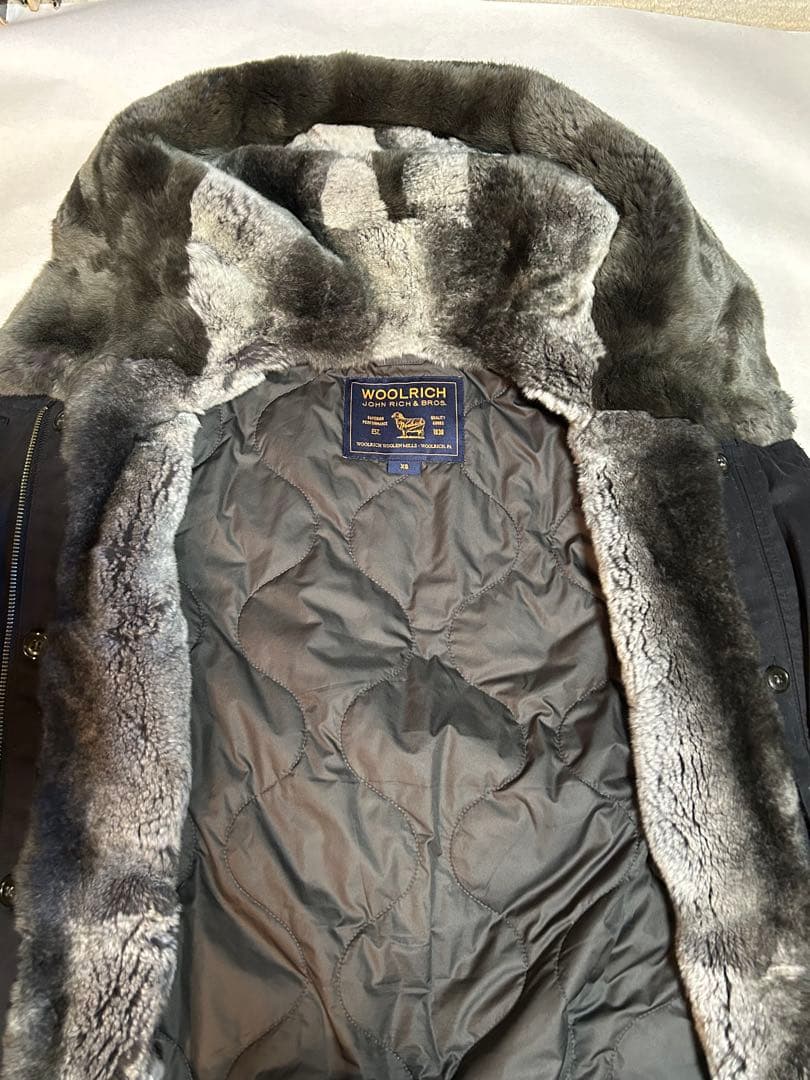 ウールリッチ　フード付きコート　フード、ライナー取り外し可