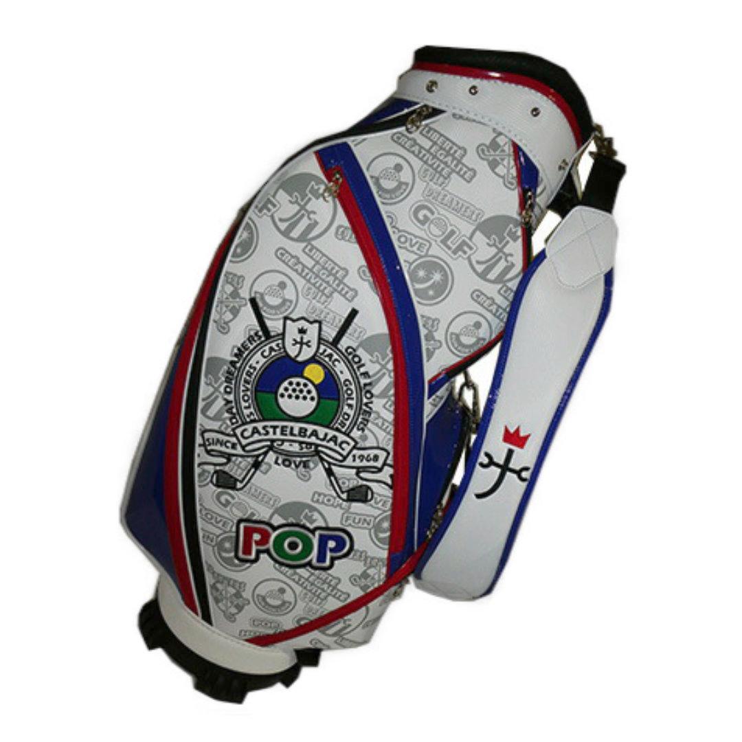 カステルバジャック ゴルフ キャディバッグ 7233381302 ホワイト